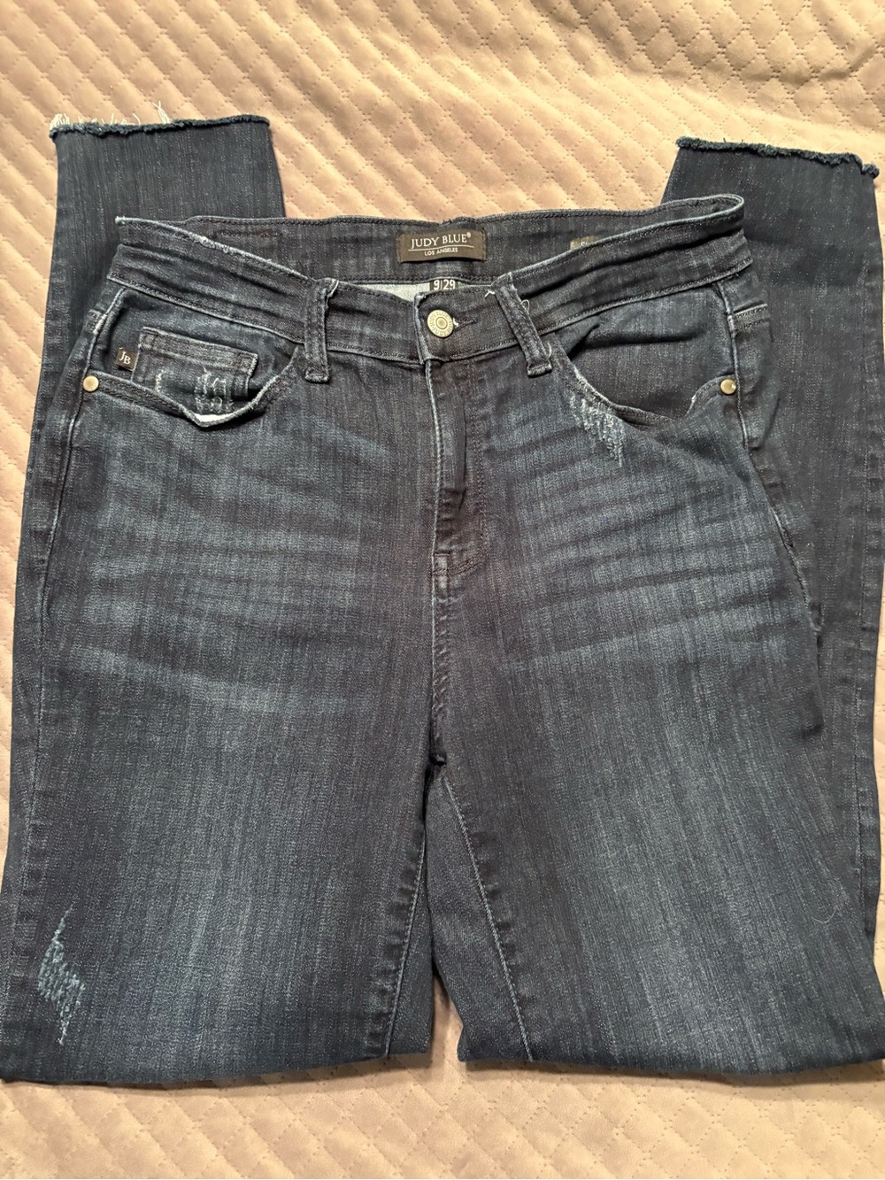 Judy Blue Denim Skinny Fit Jeans Size 9/29 Dark Wash Women’s 8/10 stretch